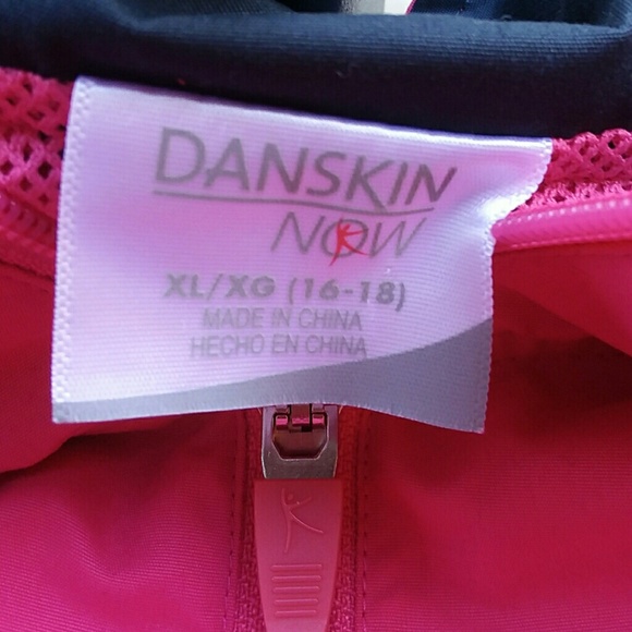 Racy Pink Zip Athletic Jacket Size XL - Picture 5 of 7